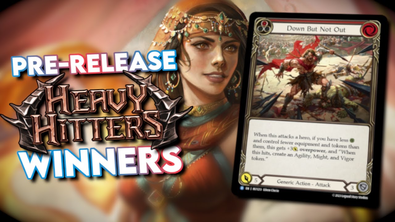 TOP 10 LIMITED Heavy Hitters Cards! | Flesh and Blood TCG Set Review