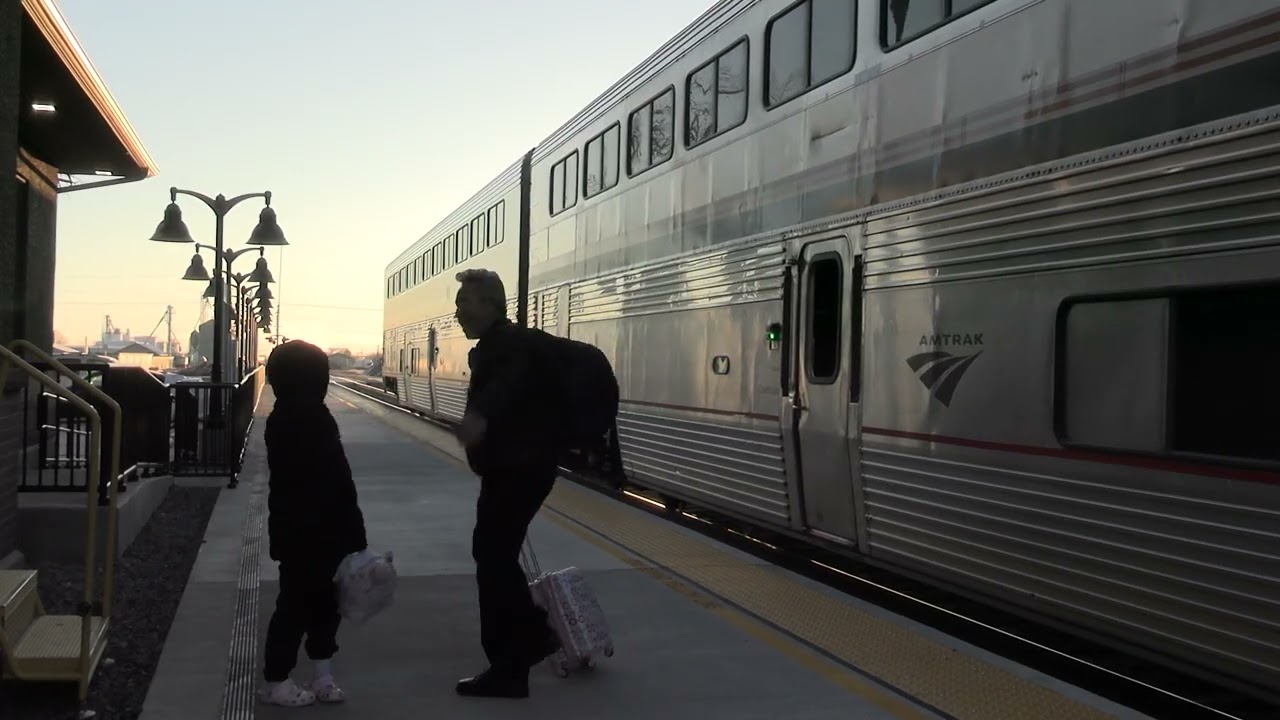 Calif. Zephyr #5 in Ft. Morgan on 22FEB2026