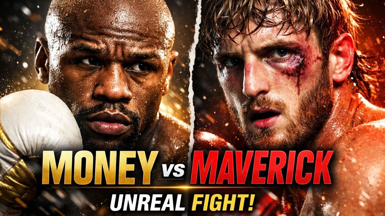 Floyd Mayweather vs Logan Paul FULL Fight Highlights | Money vs Maverick HD