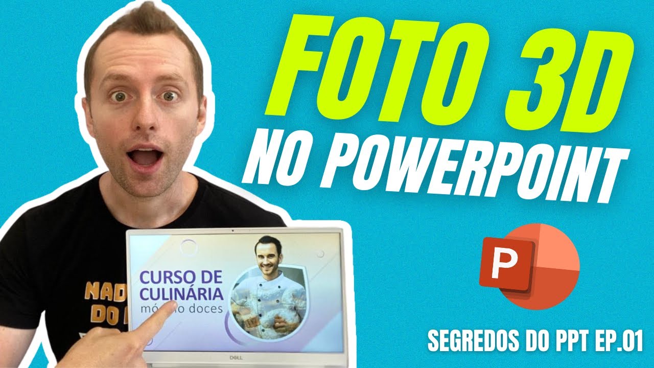 Como criar um Efeito 3D para imagens Criativas no Powerpoint  | Segredos do PPT episódio 01