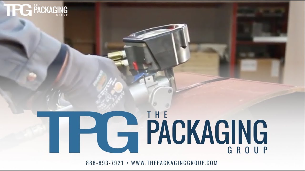 Signode PNSC Steel Strapping Pneumatic Tool - The Packaging Group