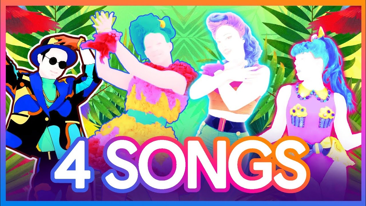 ARTISTS WITH ONLY 4 SONGS IN JUST DANCE -  PART 2
