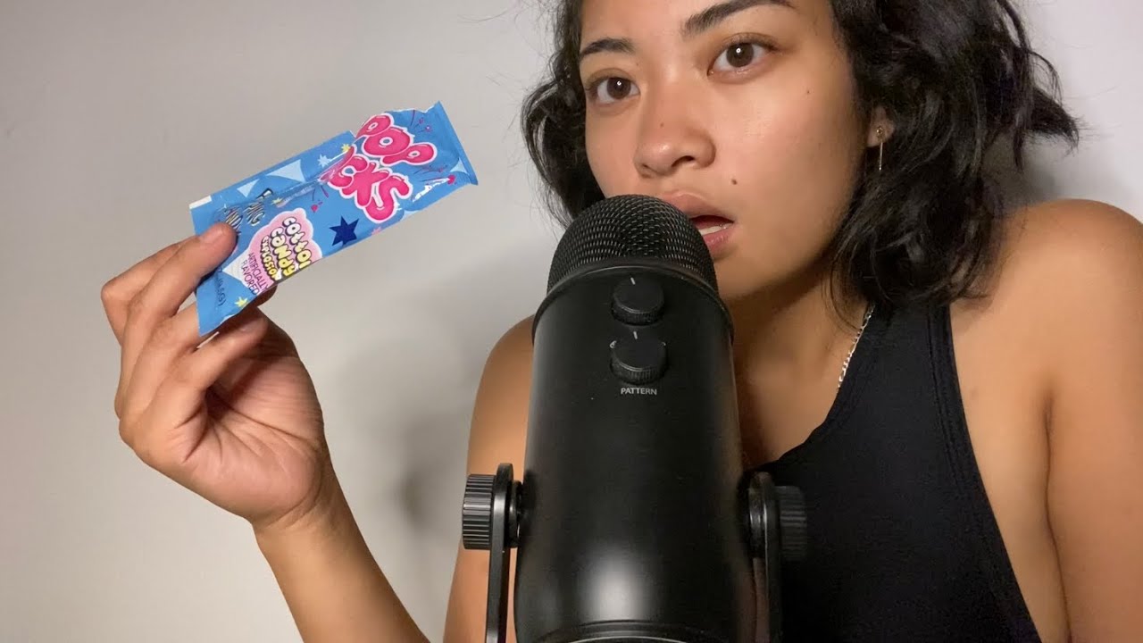 ASMR Eating Pop Rocks (mouth sounds)