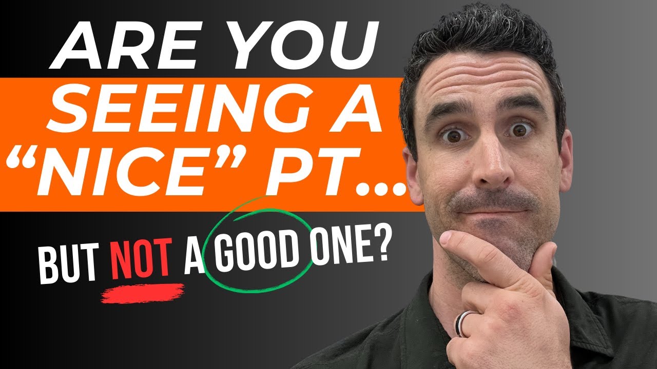 Best Low Back Physical Therapy or Nice Physical Therapist? | Online Low Back Pain Coach