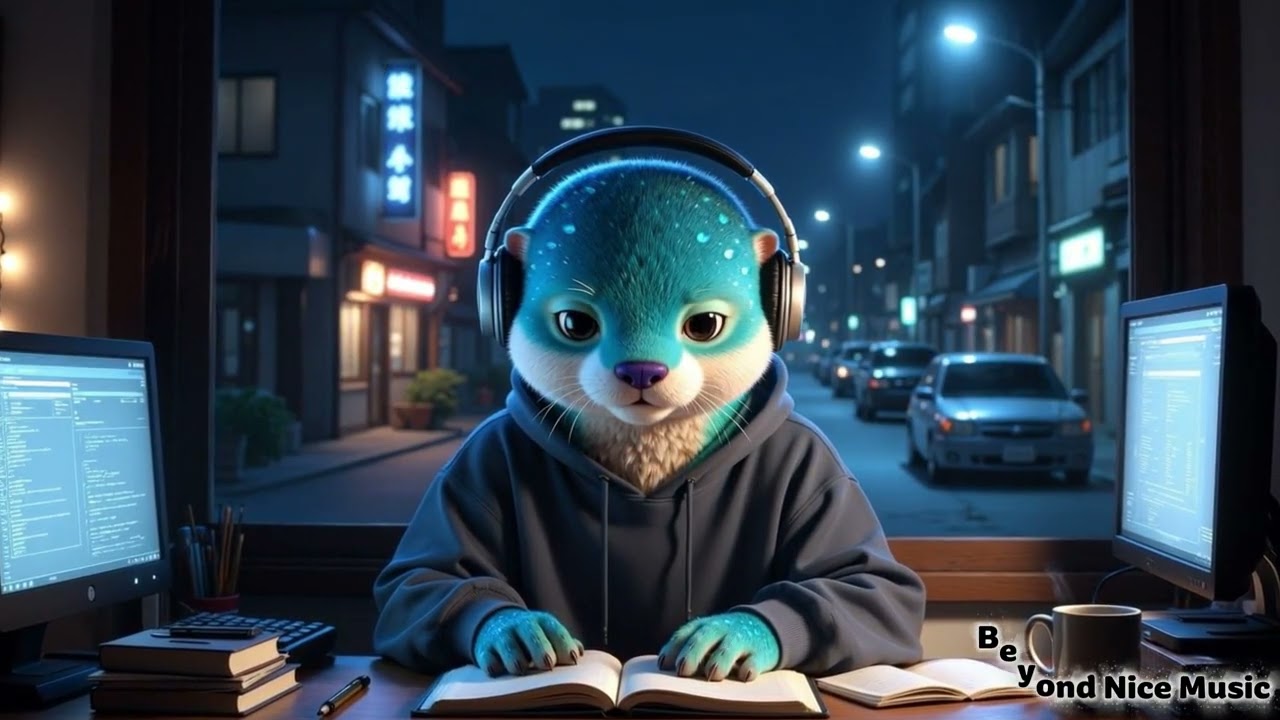 Early Spring Midnight Drift 🌙 Chilly Deep Focus Lofi with Mel-O | #勉強用BGM #스터디플리