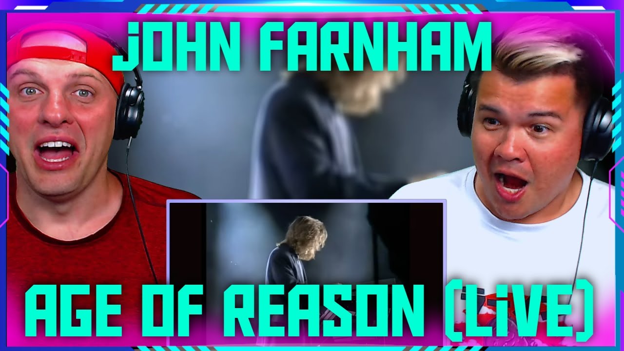 Reaction To John Farnham - Age of Reason (High Quality) THE WOLF HUNTERZ Travis and Jon