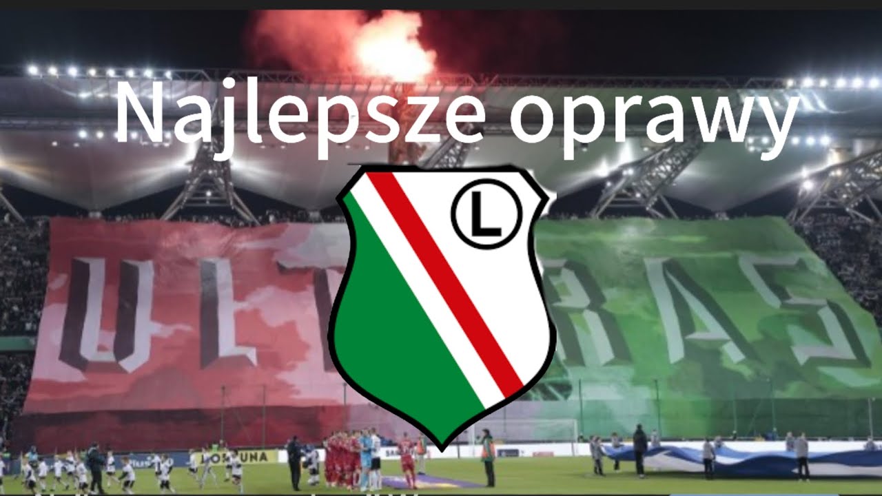 Najlepsze oprawy Legii Warszawa. 5 najlepszych opraw *jest 🔥*