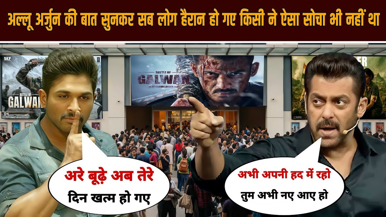 Battle Of Galwan | Salman Khan Vs Allu Arjun Biggest Clash | New Updates Bollywood Vs South War 2026