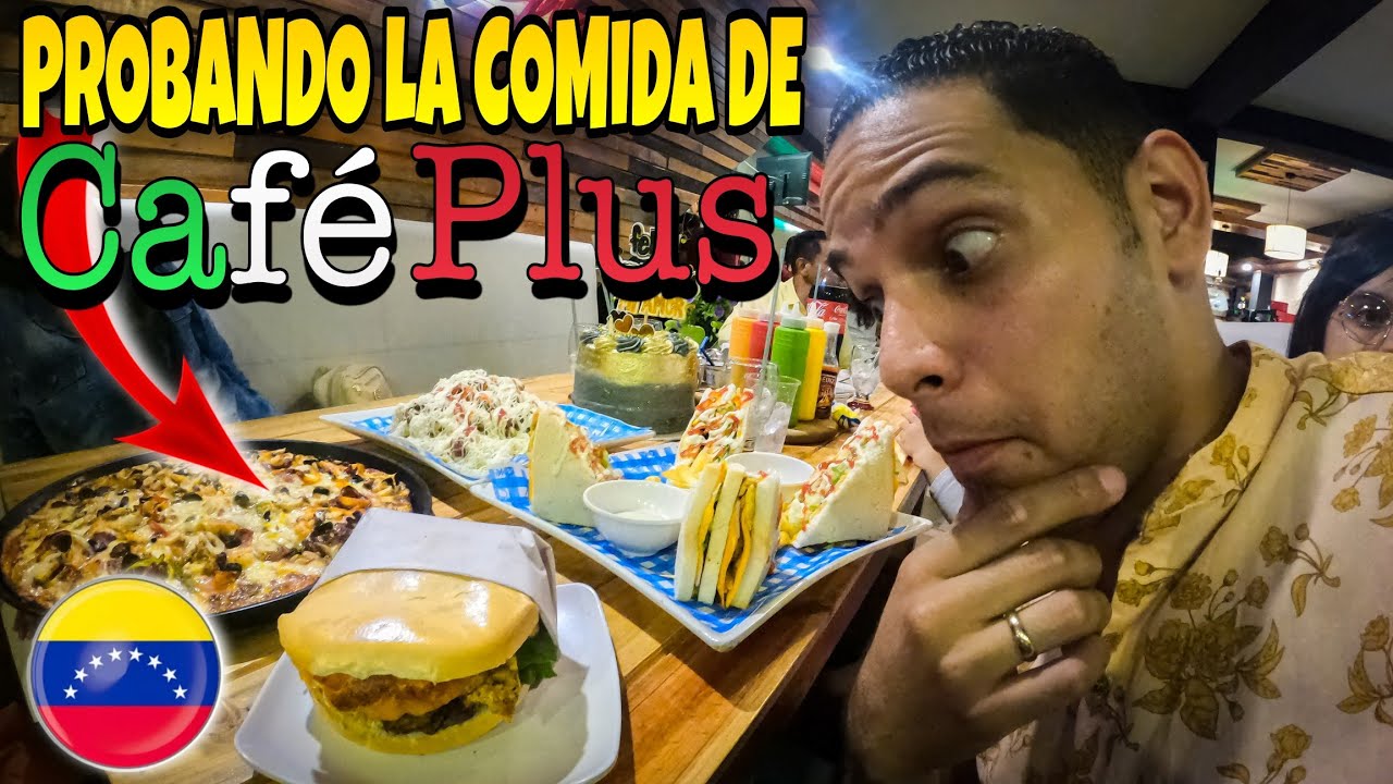 Probando Comida Callejera NOCTURNA en VENEZUELA ¿Que tan Buena es? - Café Plus El Vigía