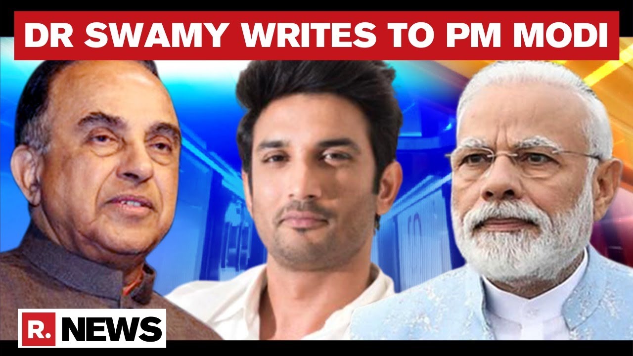 Sushant Death Case: Dr Subramanian Swamy Writes To PM Modi, Demands Review Of AIIMS Report