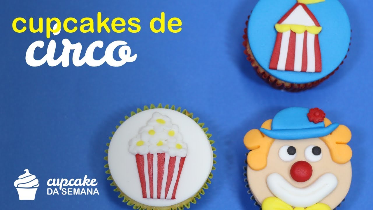 Cupcakes de Circo