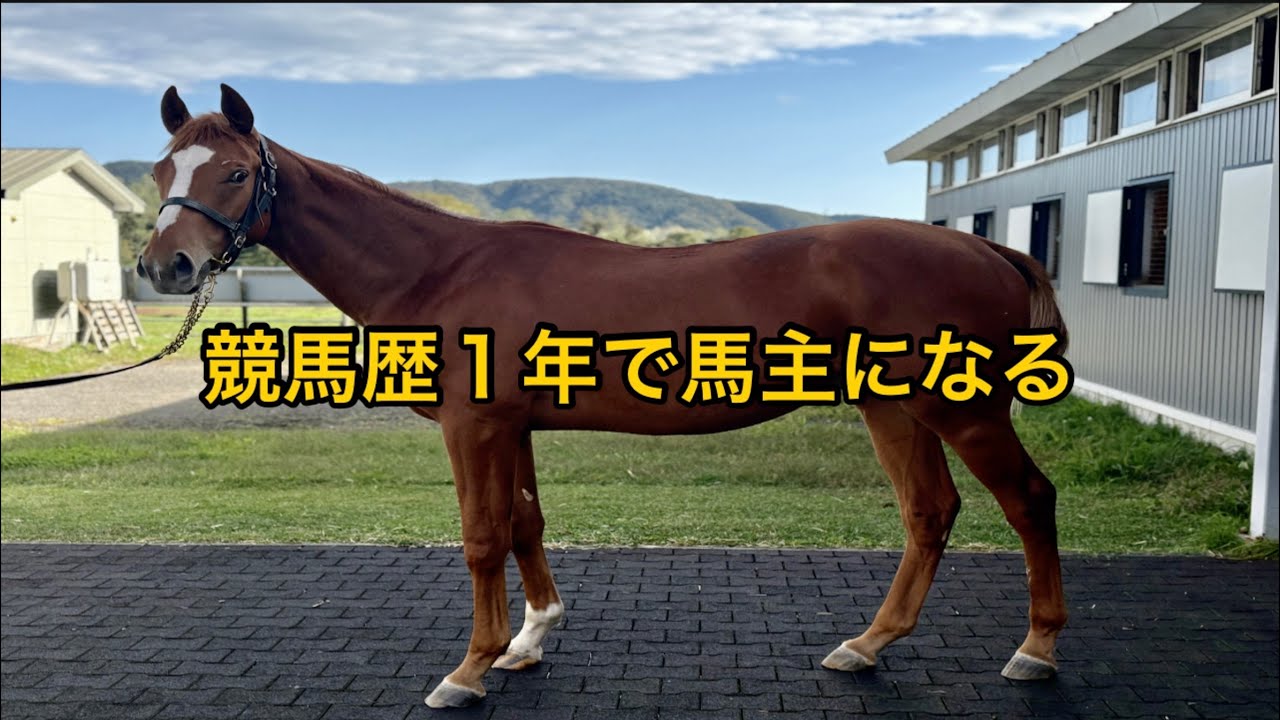【馬主】競馬歴１年で馬主になった男、感動の対面を果たす