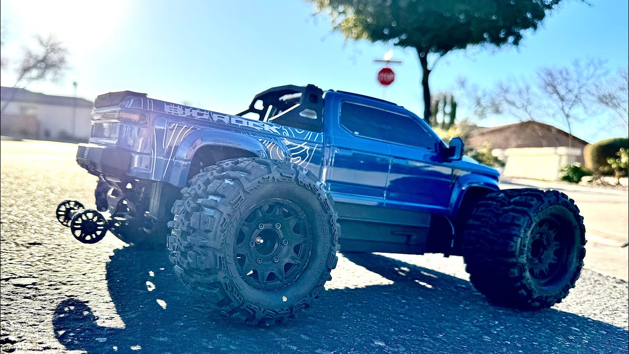 ARRMA BIG ROCK 223s GOT A WHEELIE BAR