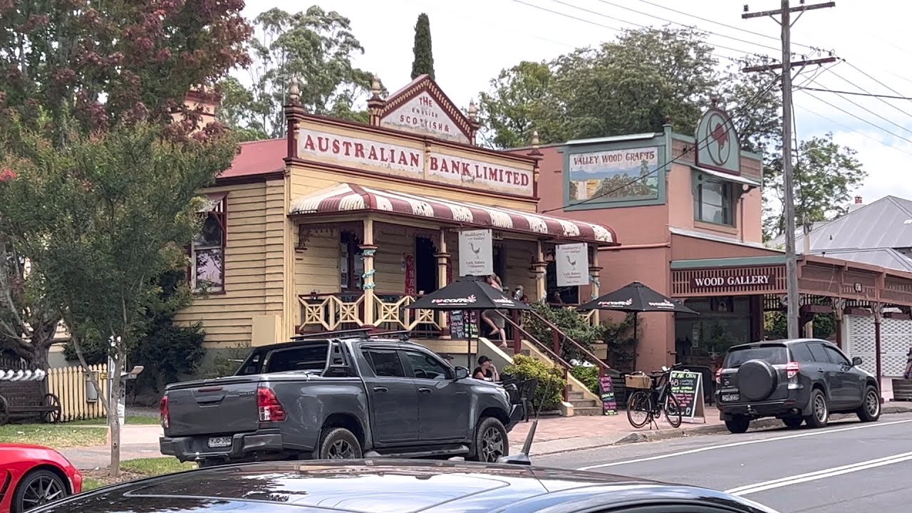 Exploring the Historical Shops in Kangaroo Valley Village, NSW Australia
