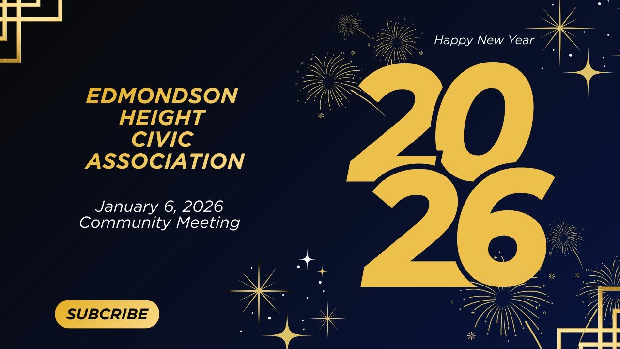 January 6, 2026 EHCA Community Meeting