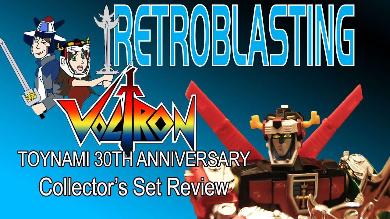 Unboxing Toynami Voltron 30th Anniversary Diecast Figure!