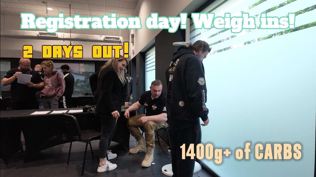 Carb Up Day 2-  Registration Day!