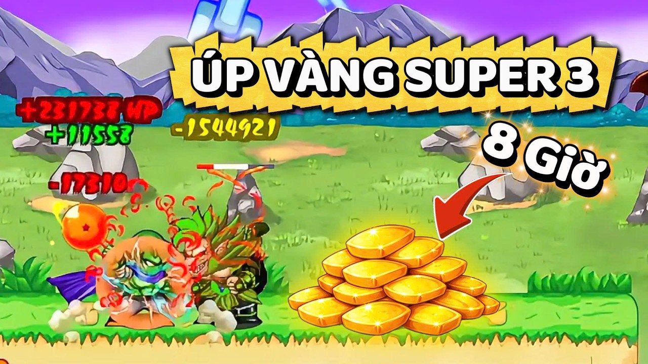 NGỌC RỒNG ONLINE - Thành Quả 8 Tiếng Up Vàng Tại Super 3 Của 5s0nline P1 #ngocrongonlineteamobi #nro