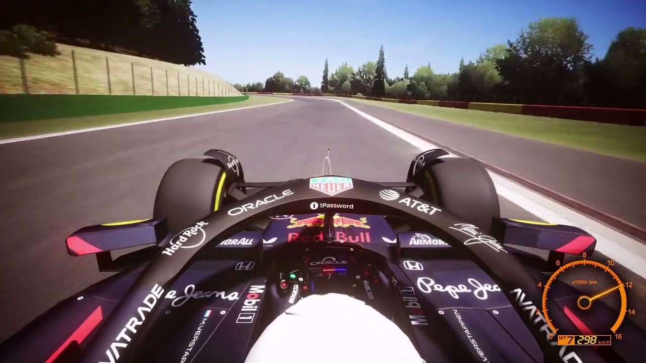 Asseto Corsa-(SPA) my personal record (1.49.471) Red Bull Racing RB21 / G29