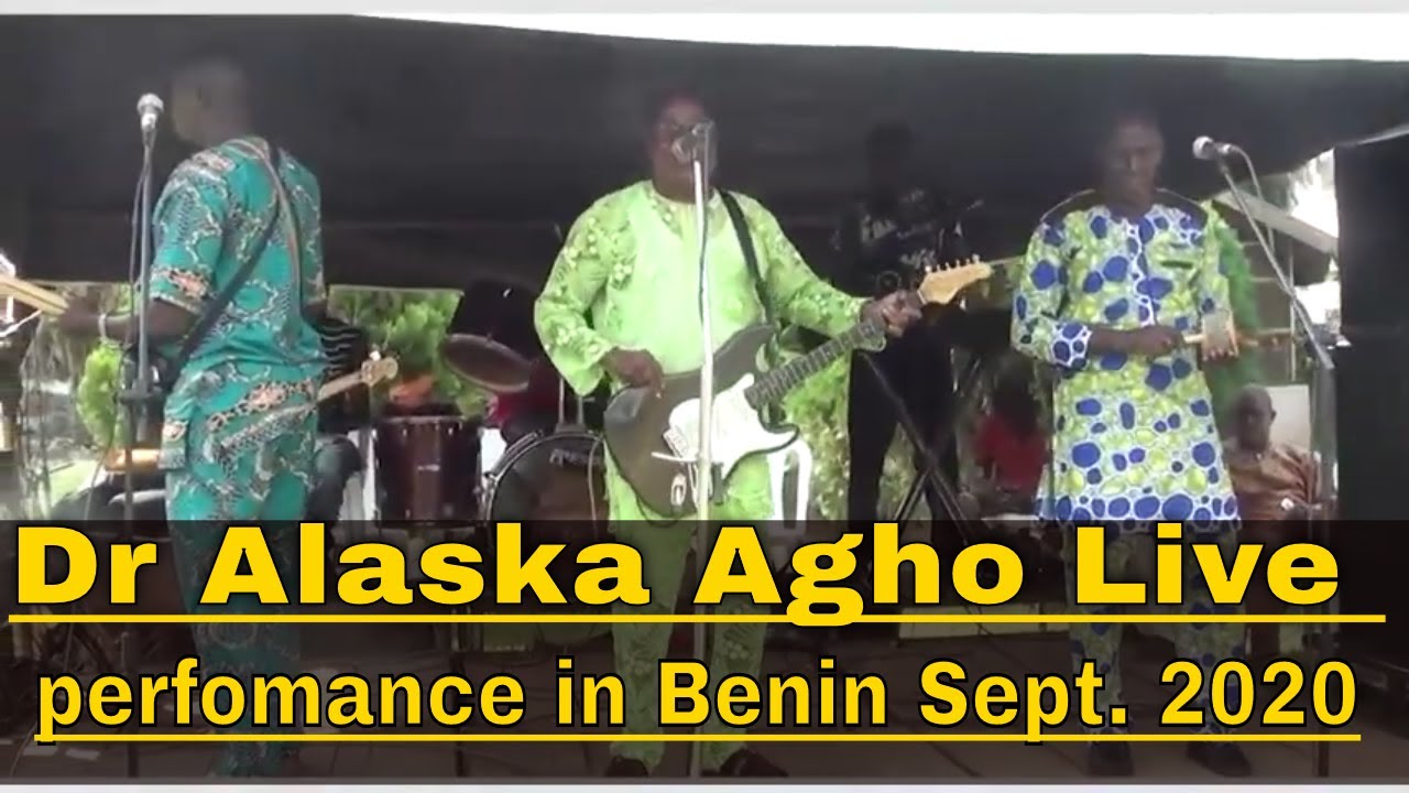 Dr Alaska Agho Live perfomance in Benin Sept. 2020