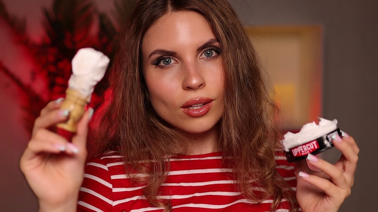 💈ASMR Haircut & Shaving Barbershop Roleplay, Personal Attention💈