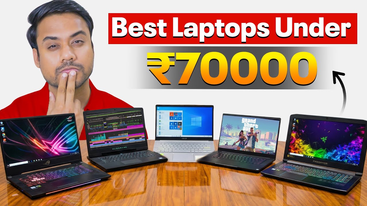 Top 6 Best Laptop Under ₹70,000 | Gaming & Professional Laptops💥Best Laptops Under 70000