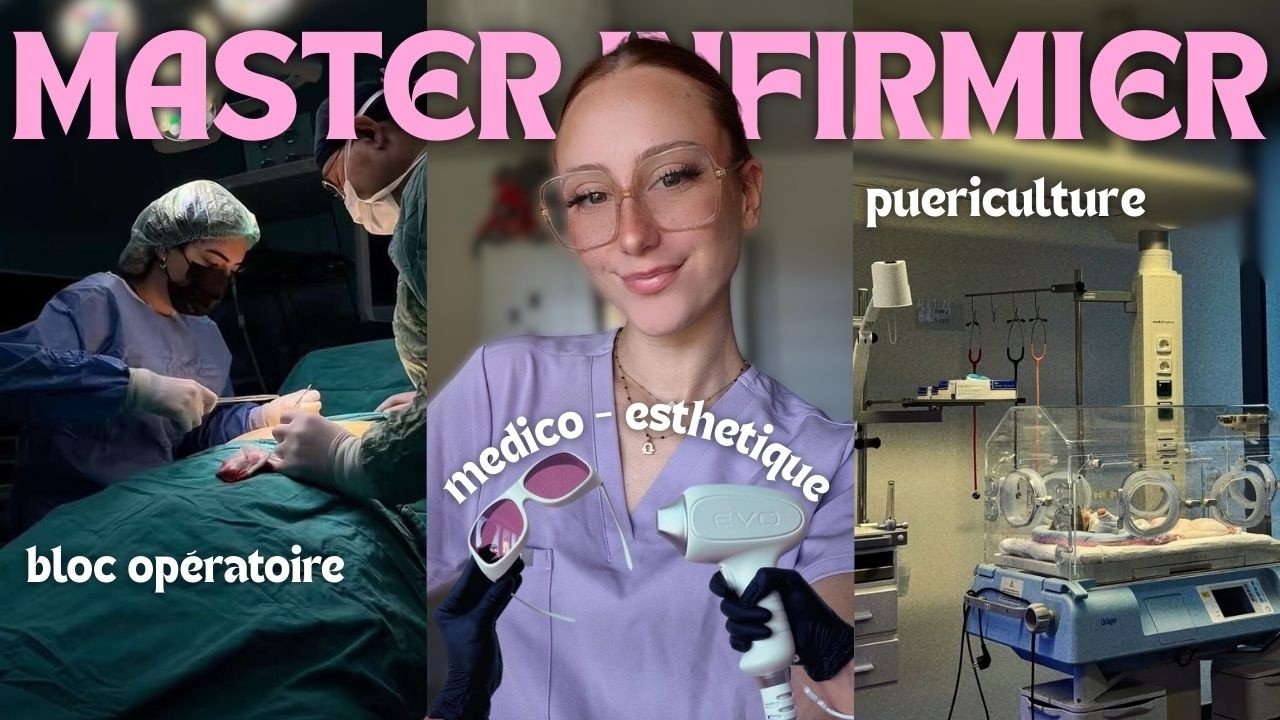 7 MASTER A CONNAITRE après ta licence infirmière 🏥🩺