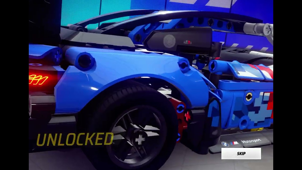 Unlocking Lego technic BMW M4 GT3 (G82)