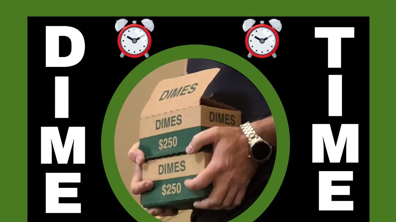 Dime Time - Coin Roll Hunting Dimes!