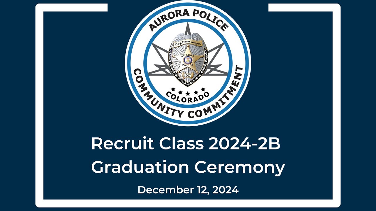 Police Academy Graduation - Class 2025-1B