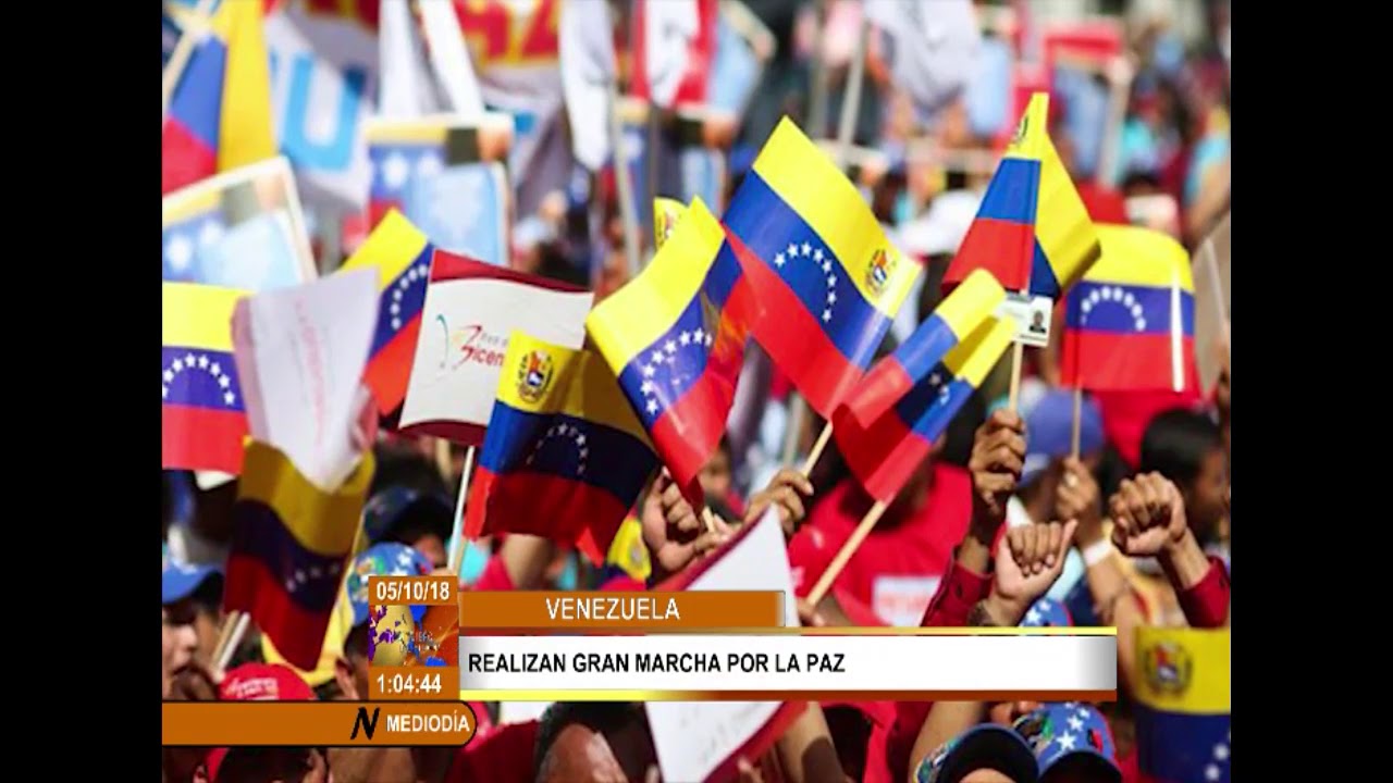Marcha por la paz en Venezuela