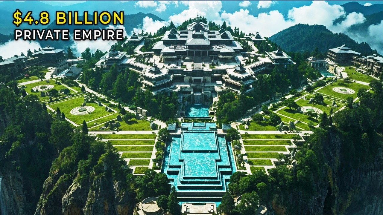 Inside the $4.8 Billion Japanese Empire Built on a Private Cliff | Mega Mansion Tour