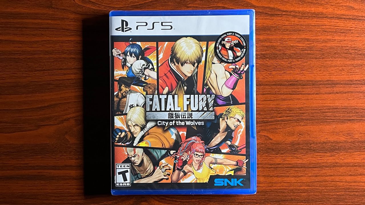 📦 Unboxing | Fatal Fury: City of the Wolves [Special Edition] | Sony PlayStation 5 (PS5)