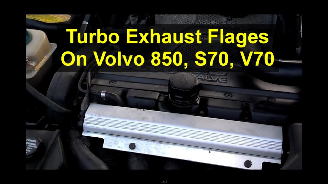How to tell which turbo exhaust flange is on your Volvo 850, S70, V70, etc. - VOTD