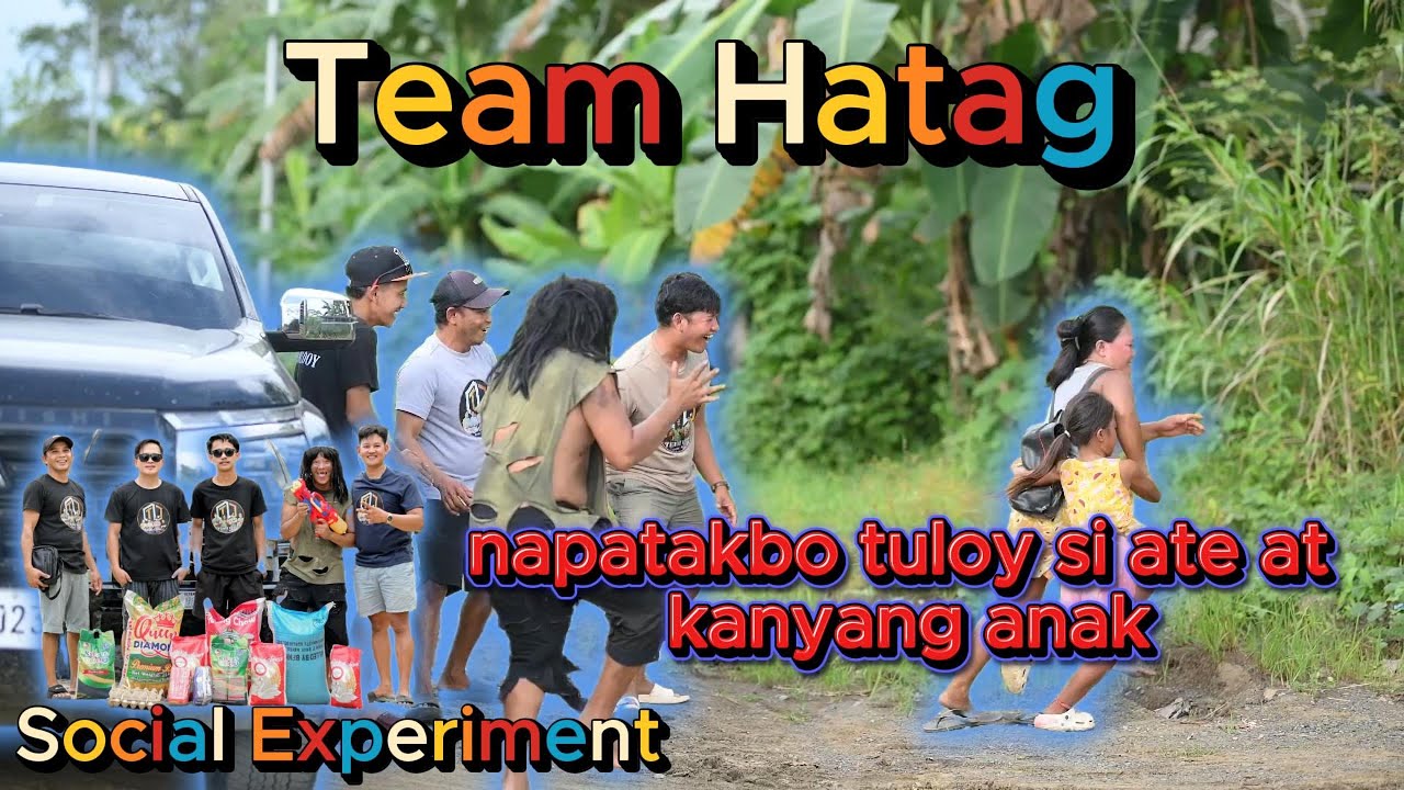 napatakbo si ate at kanyang dahil lumabas yung taong grasa🤣🤣