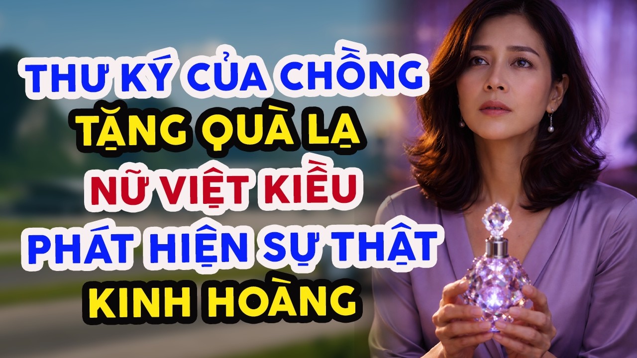 CẢNH TỈNH PHỤ NỮ! THƯ KÝ CỦA CHỒNG TẶNG NƯỚC HOA, NỮ VIỆT KIỀU PHÁT HIỆN RA MỘT SỰ THẬT KINH HOÀNG
