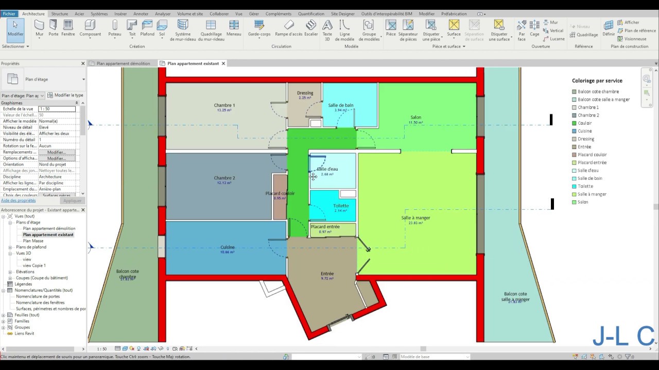 #Revit - Les phases