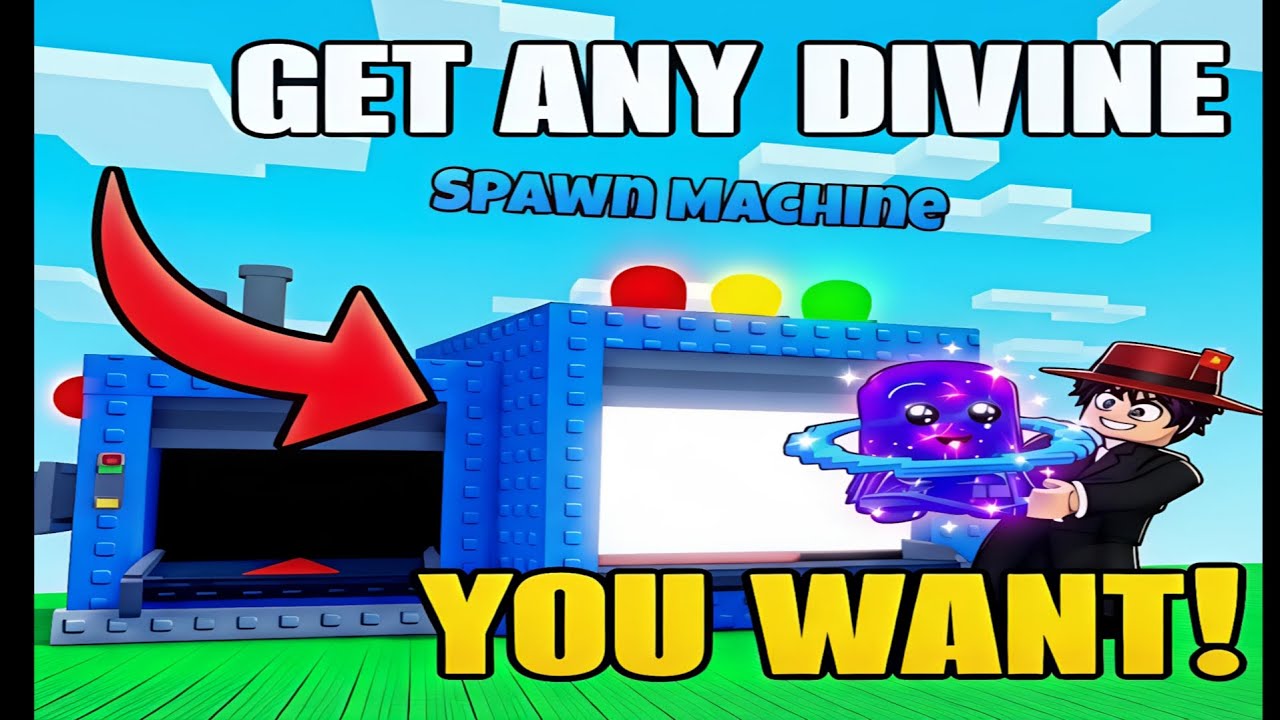 Spawn Machine RECIPE! To get Divine Brainrots in Escape Tsunami for Brainrot in Roblox
