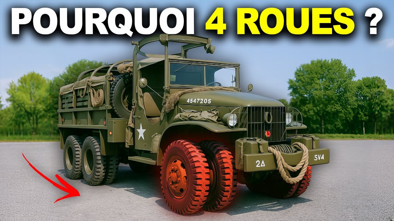 Pourquoi le GMC 353 Avait Quatre Roues à l’Avant ? La Réponse Est Brillante