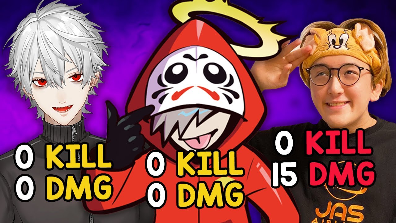 Daruma, Kuzuha, Jasper - The CLOWNS of VCC APEX Tournament [ENG SUB]