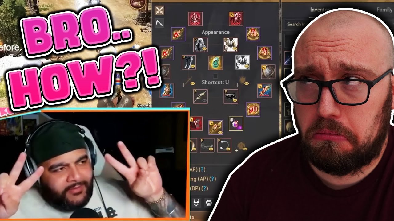 He Has More Gear Than Me Now.. | Black Desert P2W Cron King Erkulez React