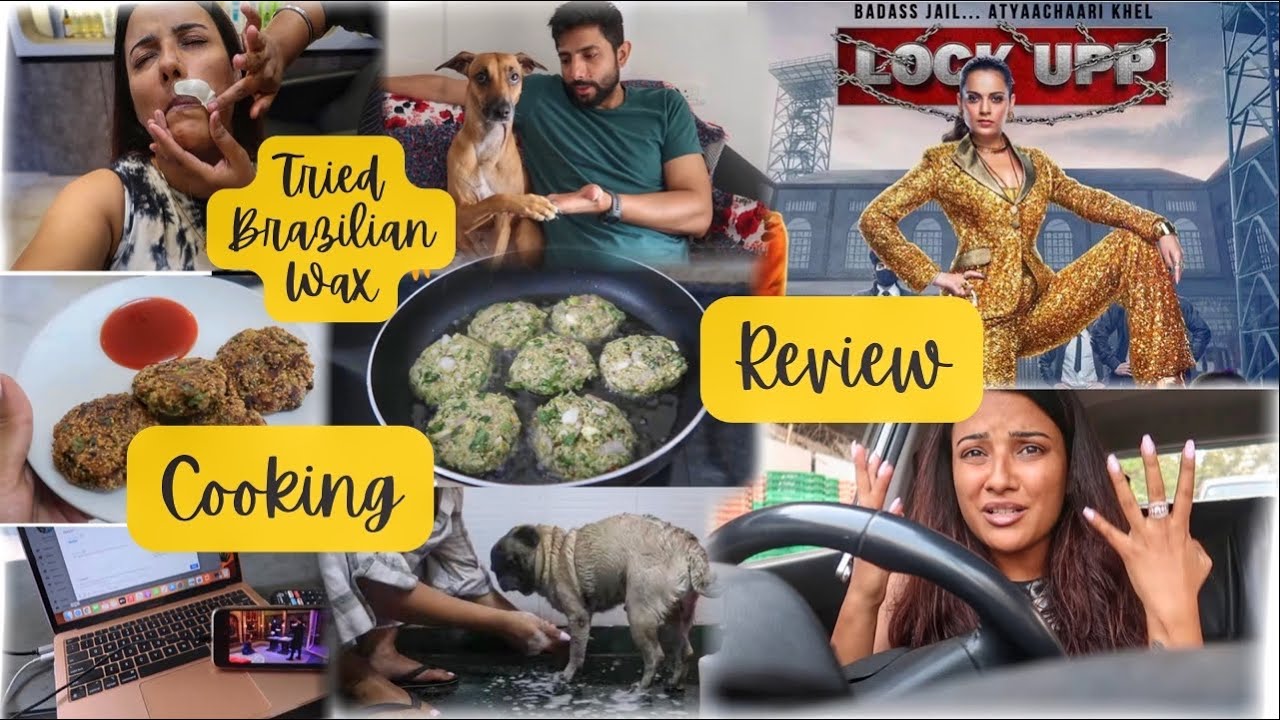 Homely Weekend | Cooking | Atom's Bath | Tried Brazilian Wax | Made Broccoli Tikkis