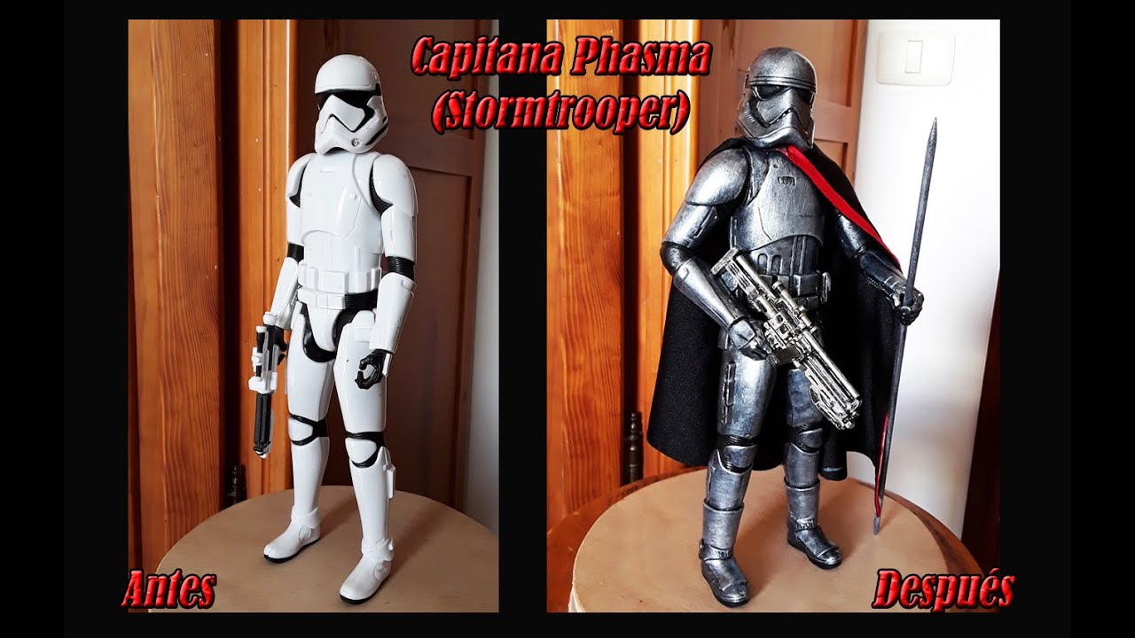 Capitana Phasma Custom (Star Wars-base Stormtrooper Hasbro).