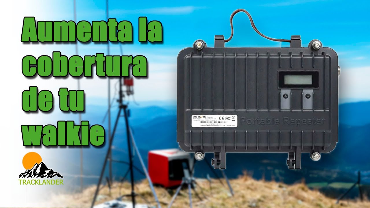 Aumenta el alcance de tu walkie con el repetidor RT97 de Retevis
