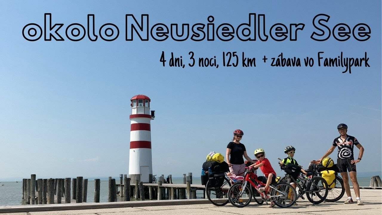 na bicykloch okolo Neusiedler See