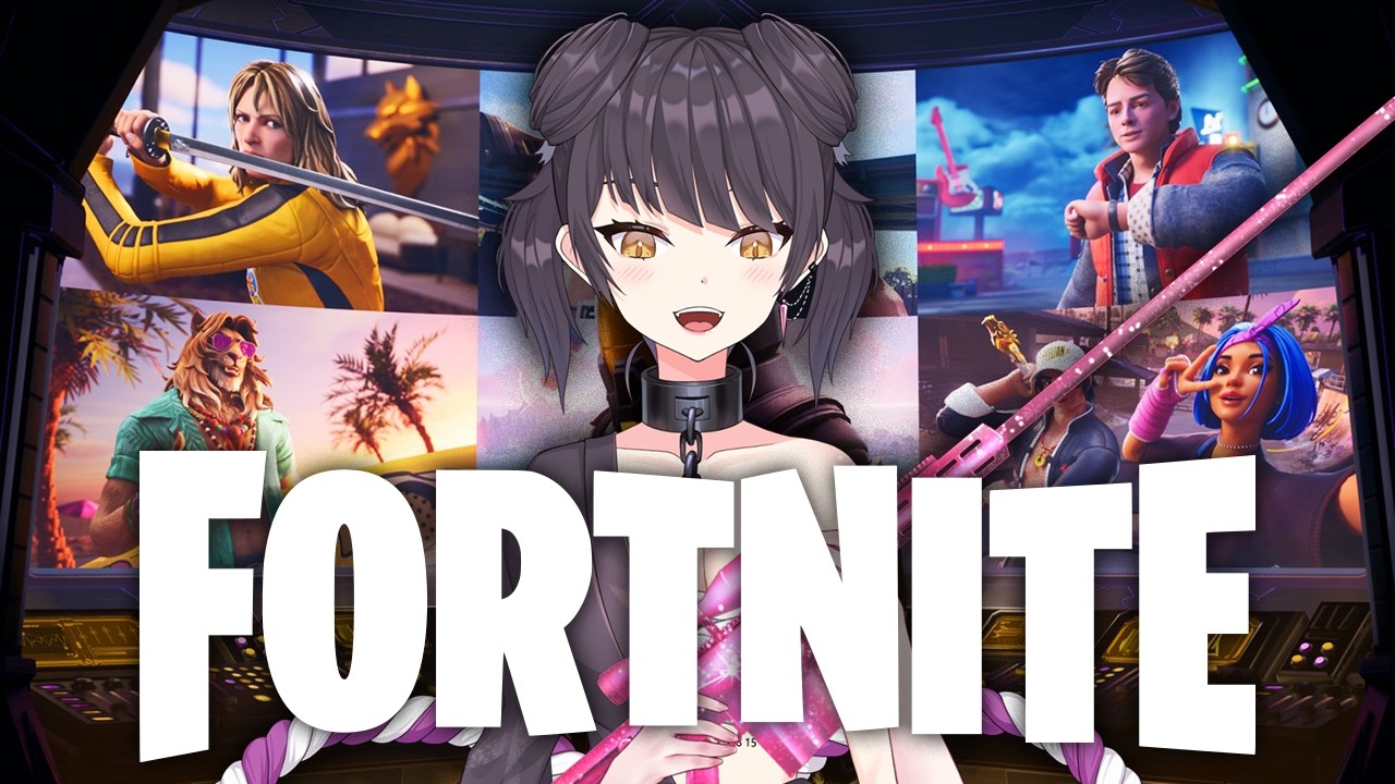 【FORTNITE 】Noche de Pium Pium~【Kaeri Aracne | YANDERELIVE】