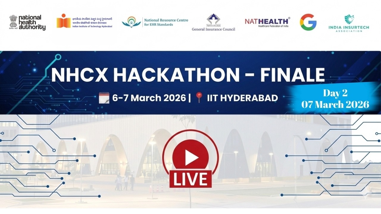 DAY 2 LIVE | NHCX Hackathon Grand Finale  @IITHyderabadofficial