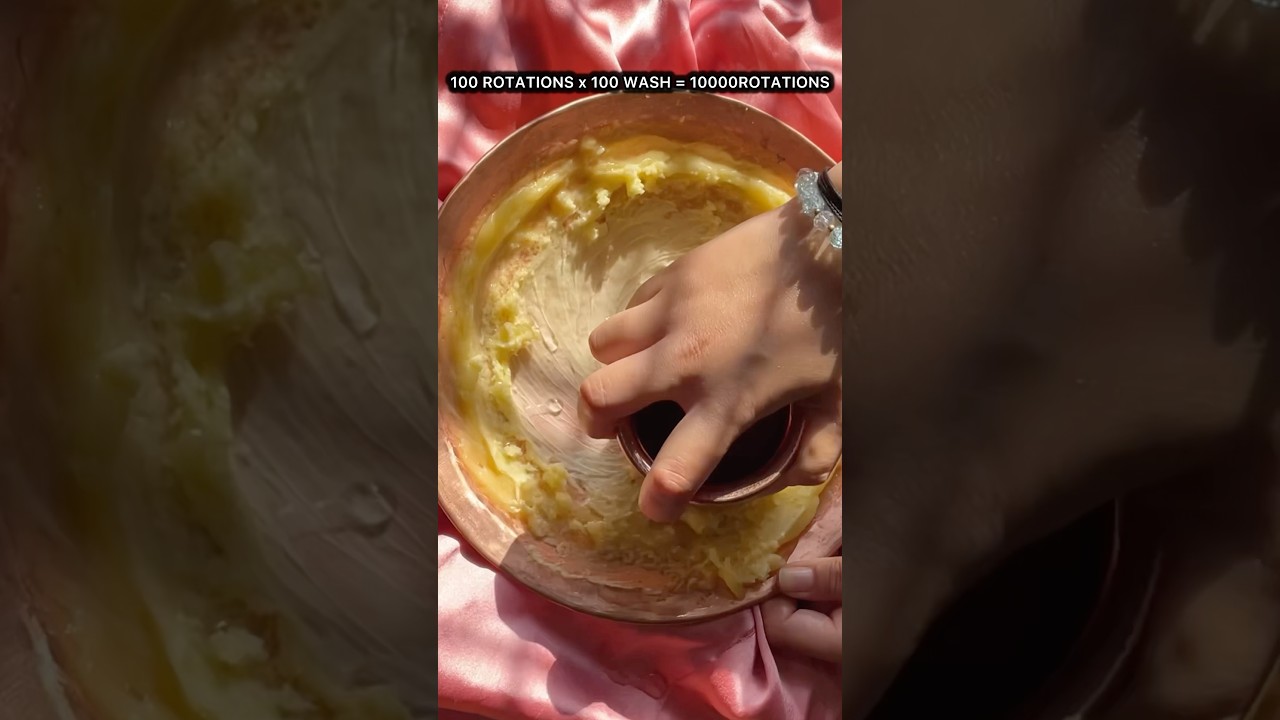 Fir banaya Shat Dhaut Ghrita Ghar pe!