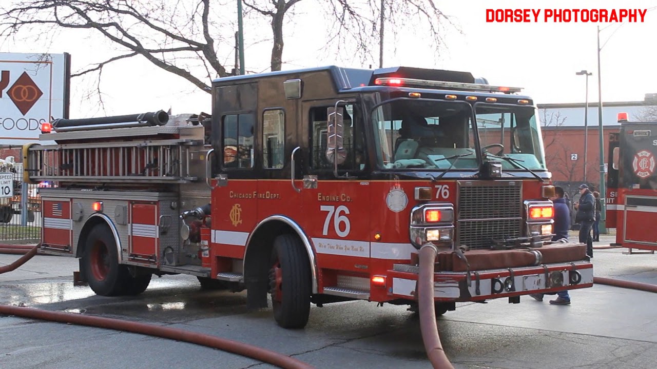 5-11 Alarm/Hazmat Level 1 Commercial Fire Part 1 [Hermosa, Chicago, IL]