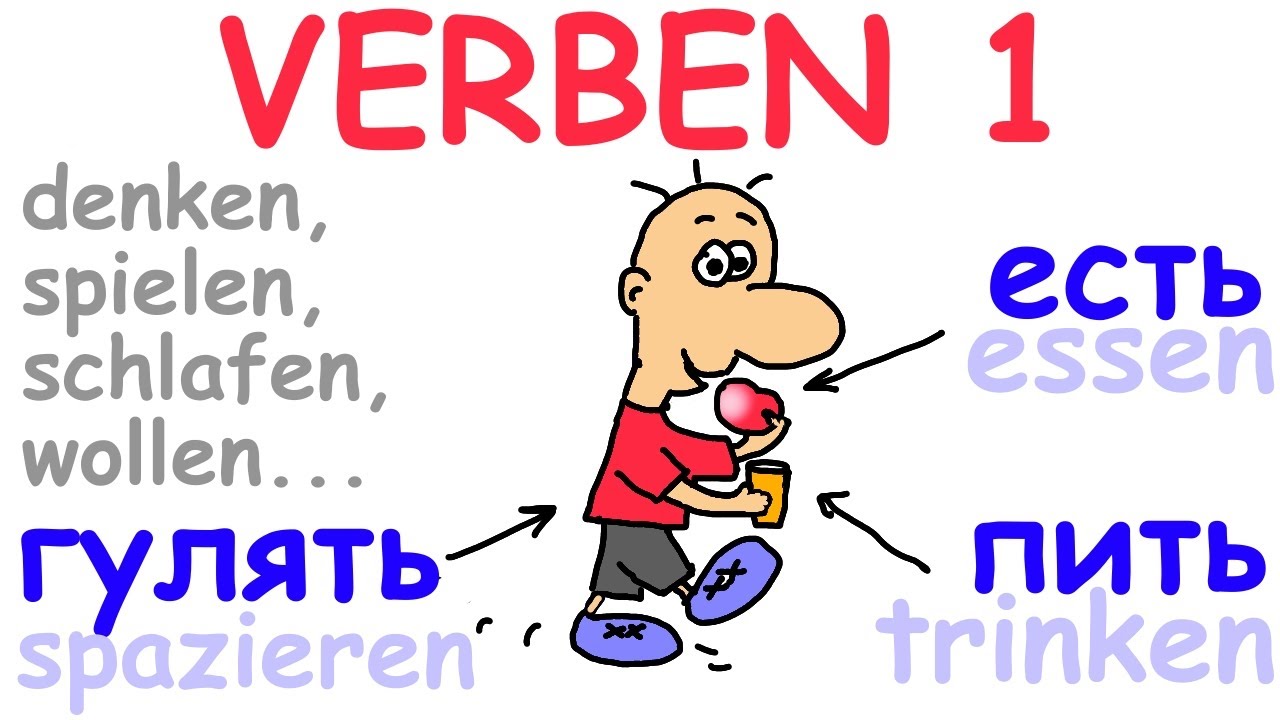 Verben 1 - Russisch in Eselsbrücken